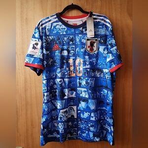 Adidas Naruto Japan Adidas 2022 Captain Soccer Shirt